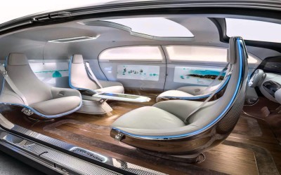 Mercedes Autonomous Driving Car Concept